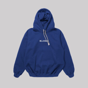 HOODIE BÁSICO AZUL OSCURO ALASKA RECORDS