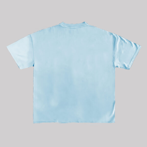 CAMISETA OVERSIZED BÁSICA AZUL - Image 2