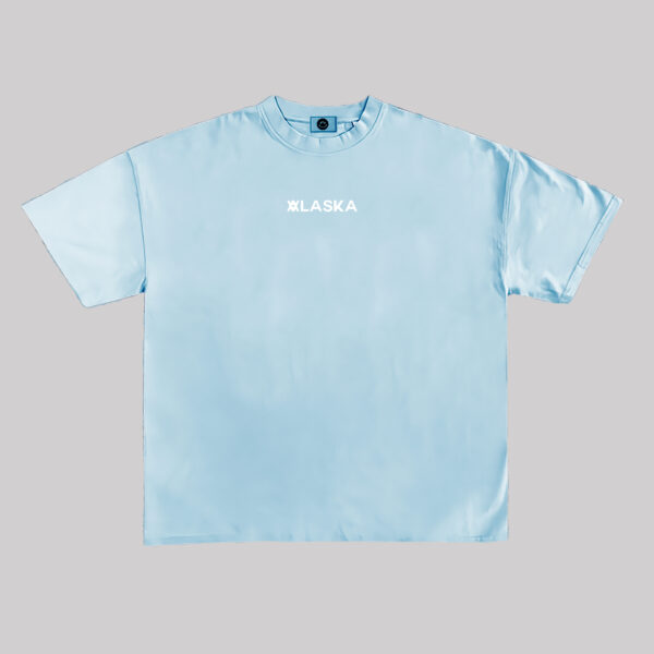 CAMISETA OVERSIZED BÁSICA AZUL