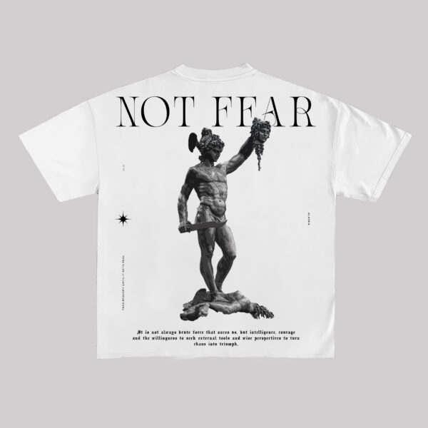 CAMISETA OVERSIZED NOT FEAR