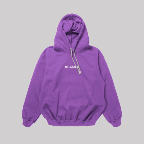 HOODIE BÁSICO MORADO ALASKA RECORDS